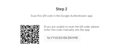 binance google authentification