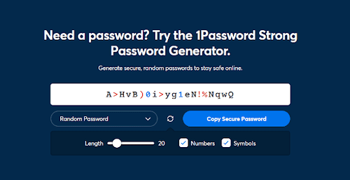 create password